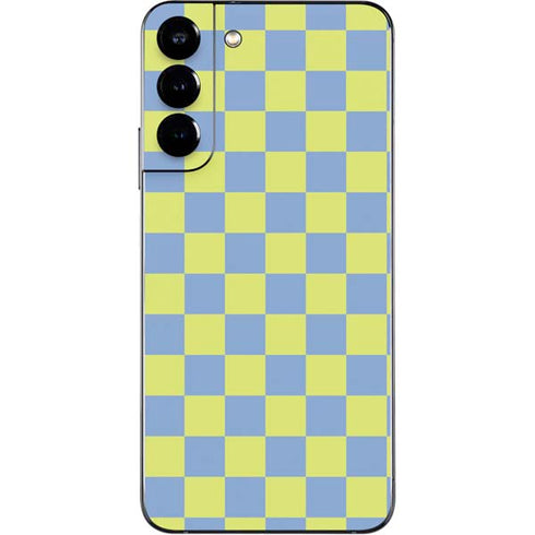 Neon Checkered Galaxy S22 Plus Skin